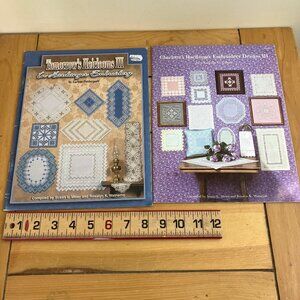 Tomorrow's Heirlooms + Charlotte's Hardanger Embroidery 2 Books Nordic Needle